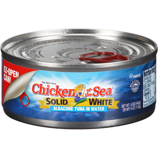 Chicken Of The Sea Solid Albacore Tuna In Water; 5 Ounces; 24 Per Case - High Mart Wholesale