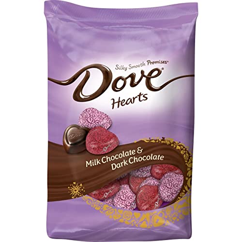 Dove Promises Mixed Heart Stand Up Pouch Valentine's Day Per Bag; 24.2 Ounce; 12 Per Case