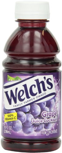 Welch's Grape Juice Cocktail; 10 Fluid Ounce; 24 Per Case - High Mart Wholesale