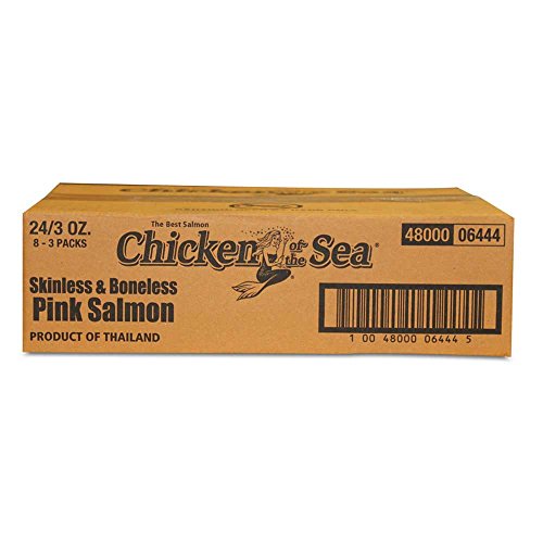 Chicken Of The Sea Pink Salmon Bnl/Wtr Pop Top; 9 Ounces; 8 Per Case - High Mart Wholesale