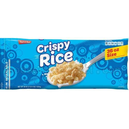 Malt O Meal Crispy Rice; 32 Ounces; 4 Per Case - High Mart Wholesale