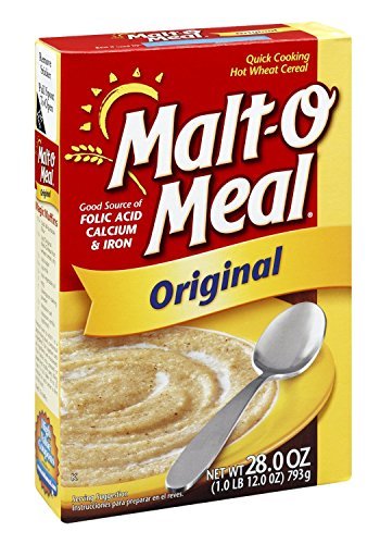Malt O Meal Cereal; Malt O Meal Quick Box Shelf Stable Hot; 28 Ounce; 12 Per Case - High Mart Wholesale