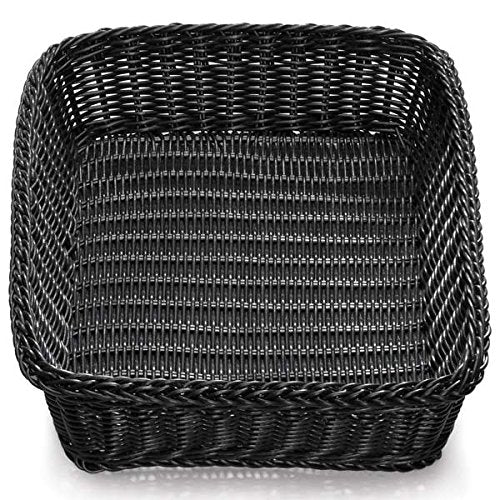 Tablecraft Basket Rectangular Black 19X14x; 6 Each; 1 Per Case - High Mart Wholesale