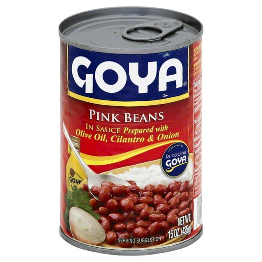 Goya Pink Beans In Sauce; 15 Ounces; 24 Per Case
