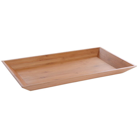 American Metalcraft Tray Bamboo 21 Inch Rectangular; 1 Each - High Mart Wholesale