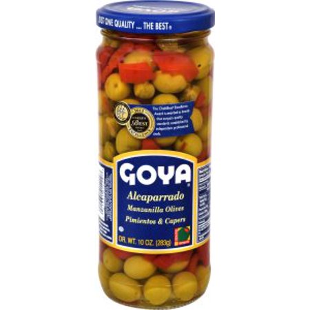 Goya Alcaparrado Manzanilla Olives; 10 Ounces; 12 Per Case