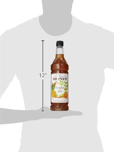 Monin Syrup Pumpkin Spice; 1 Liter; 4 Per Case - High Mart Wholesale