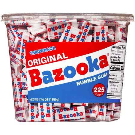 Bazooka Bazooka Gum Original; 47.6 Ounces; 6 Per Case