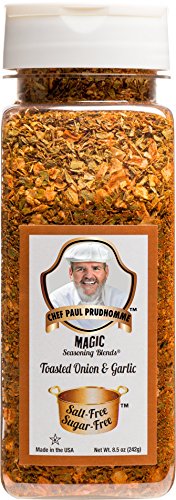 Magic Seasoning Toasted Onion & Garlic Salt Free Sugar Free; 8.5 Ounces; 6 Per Case - High Mart Wholesale