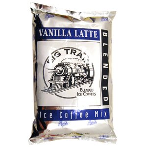 Big Train Vanilla Latte Blended Ice Coffee Mix; 3.5 Pounds; 5 Per Case - High Mart Wholesale