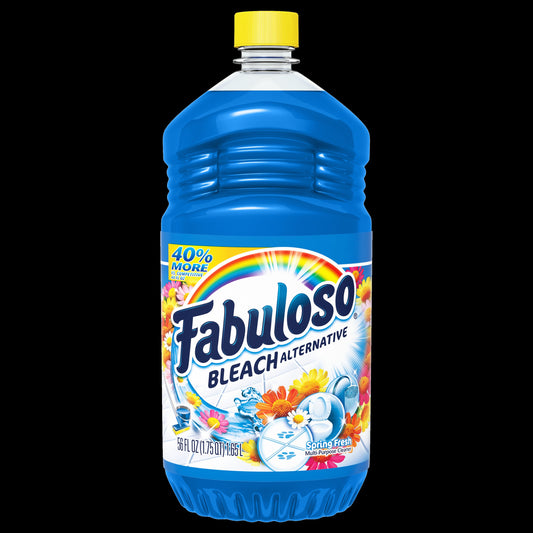 Fabuloso Multi Purpose Cleaner Bleach Alternative; 56 Fluid Ounces; 6 Per Case