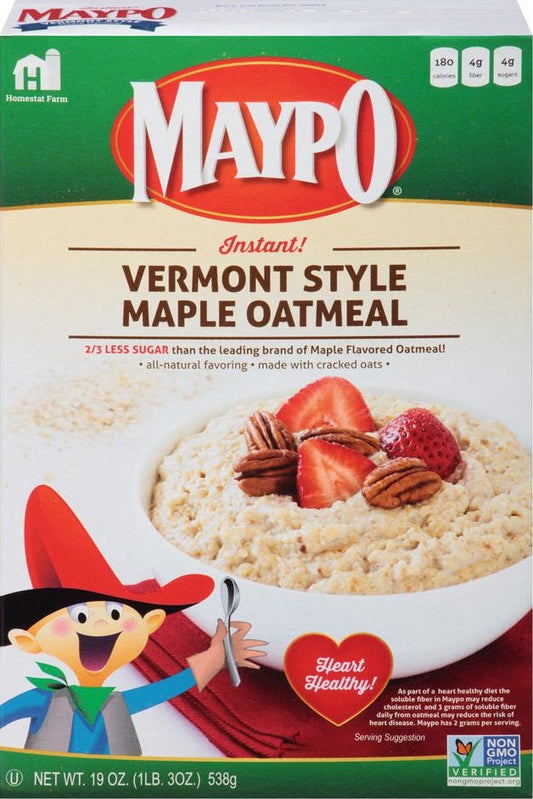 Maypo Cereal Vermont Instant; 19 Ounce; 12 Per Case - High Mart Wholesale
