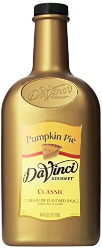 Davinci Gourmet Classic Pumpkin Pie Sauce; 0.5 Gallon; 6 Per Case - High Mart Wholesale