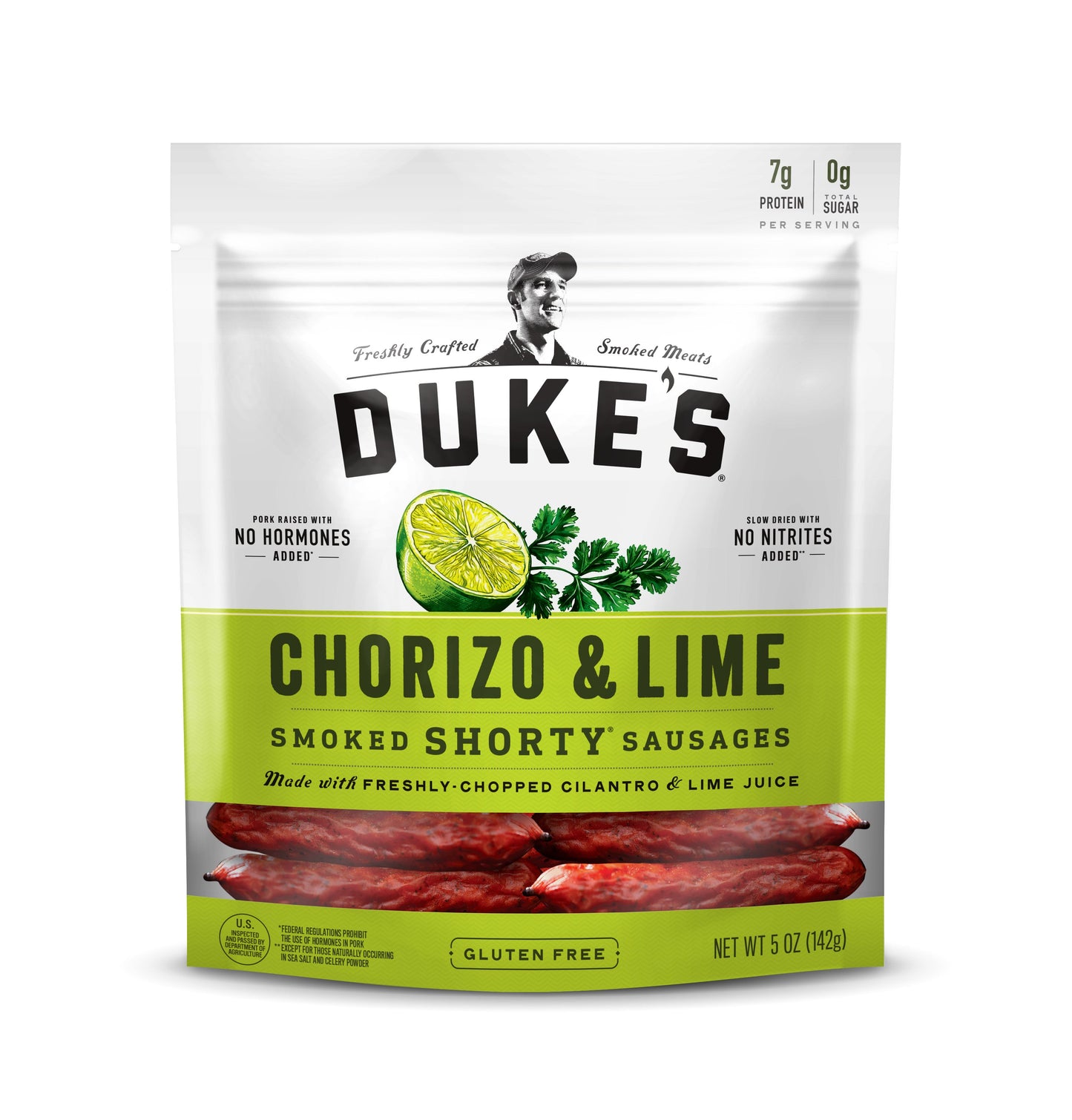 Duke's Chorizo And Lime Pork Sausages; 5 Ounces; 8 Per Case - High Mart Wholesale