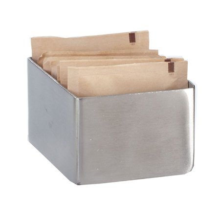 American Metalcraft Sugar Packet Holder Stainless Steel Satin Finish; 1 Each - High Mart Wholesale