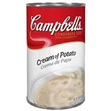 Campbell's Classic Cream Of Potato Condensed Shelf Stable Soup; 50 Ounces; 12 Per Case - High Mart Wholesale