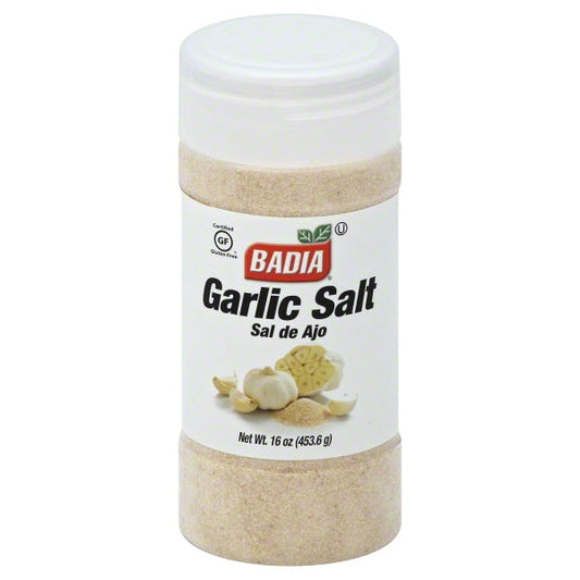 Badia Garlic Salt; 16 Ounces; 12 Per Case