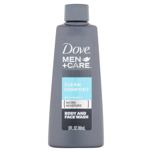 Dove Men+Care Body Wash Clean Comfort; 3 Fluid Ounce; 24 Per Case