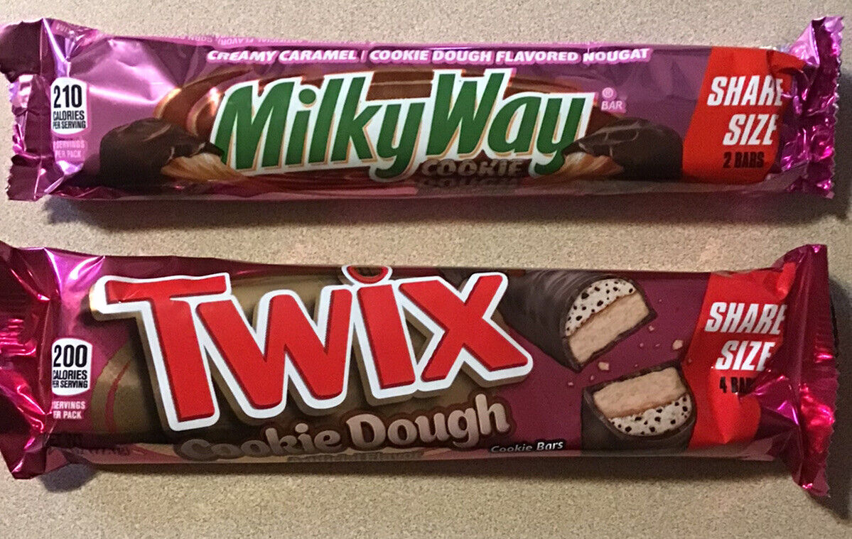 Twix Cookie Dough Share Size; 2.72 Ounce; 20 Per Box; 6 Per Case