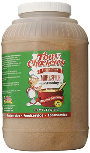 Tony Chachere's Creole Foods More Spice Seasoning; 7 Pound; 4 Per Case - High Mart Wholesale
