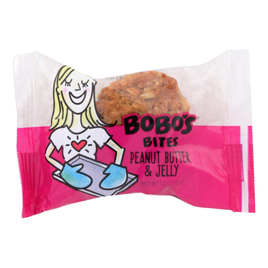 Bobo's Oat Bars Peanut Butter & Jelly Filled Bites; 1.3 Ounces; 75 Per Case - High Mart Wholesale
