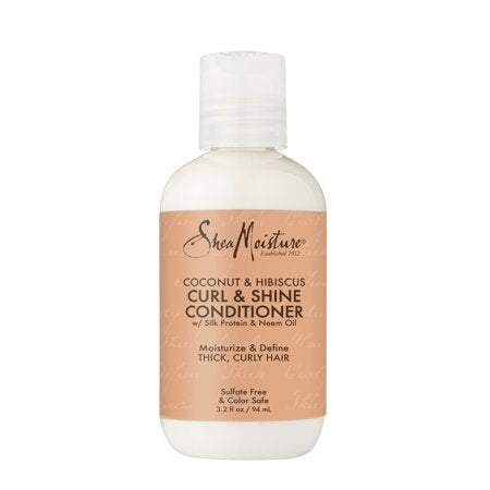 Shea Moisture Moisture Coconut Hibiscus Curl + Shine; 3.2 Fluid Ounce; 4 Per Box; 6 Per Case - High Mart Wholesale