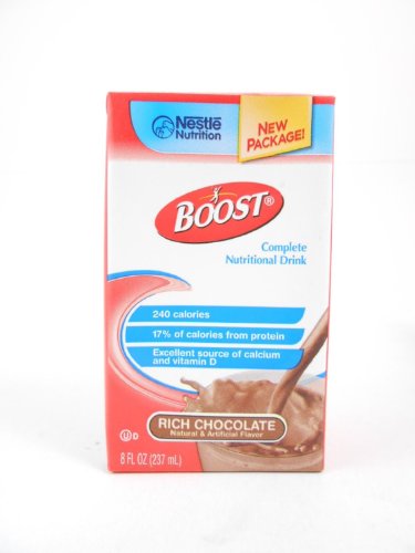 Boost Rich Chocolate; 8 Fluid Ounces; 24 Per Case - High Mart Wholesale