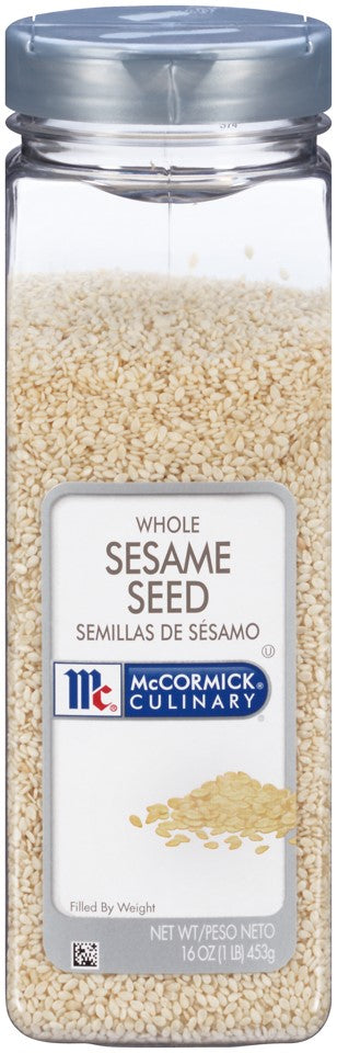 Mccormick Culinary White Sesame Seeds; 16 Ounces; 6 Per Case - High Mart Wholesale