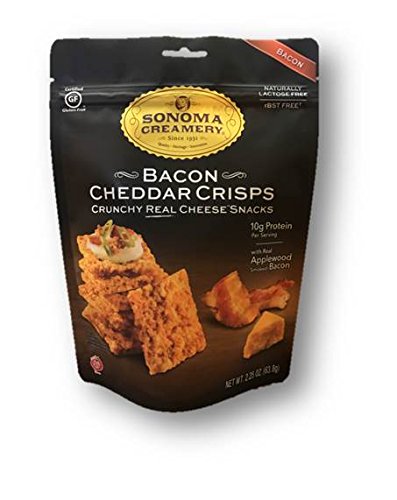 Sonoma Creamery Crisps Bacon Cheddar Crisps; 2.25 Ounces; 6 Per Case
