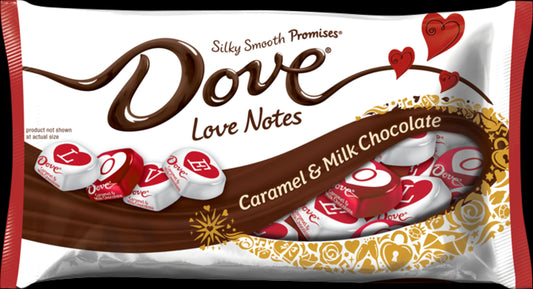 Dove Milk Chocolate Caramel Display Ready Case Valentine; 7.94 Ounce; 24 Per Case