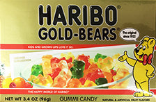 Haribo Gold-Bears Theater Bag; 3.4 Ounce; 12 Per Case - High Mart Wholesale