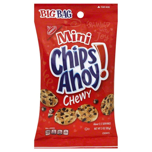 Chips Ahoy Chips Ahoy Mini Mini Big Bag; 3 Ounces; 12 Per Case - High Mart Wholesale
