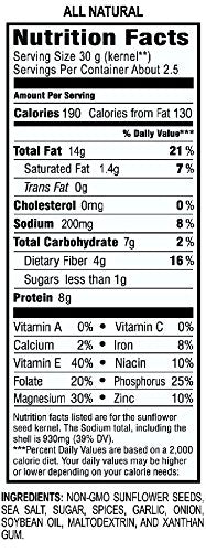 Giant Snack Inc Giants Kettle Fresh Cracked Pepper Seeds; 5 Ounces; 12 Per Case