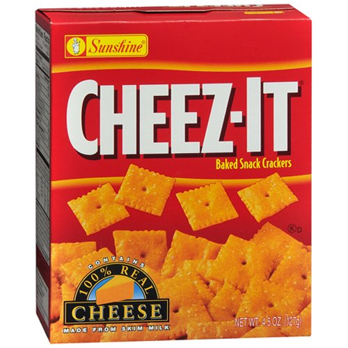 Cheez-It Original Crackers; 4.5 Ounces; 12 Per Case