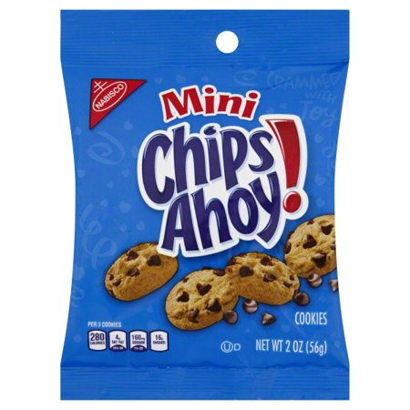 Chips Ahoy Cookie Chips Ahoy Snack Size; 2 Ounces; 60 Per Case