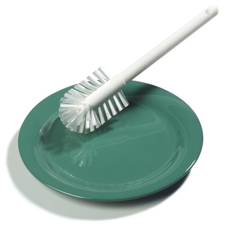 Carlisle Foodservice Brush Dish 11 Inch White; 6 Each; 1 Per Case