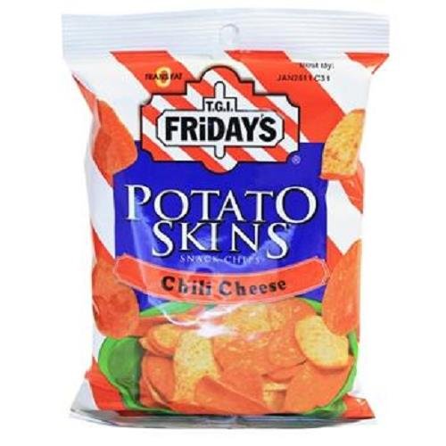Tgi Friday's Chili Cheese Potato Skins; 3 Ounces; 6 Per Case - High Mart Wholesale