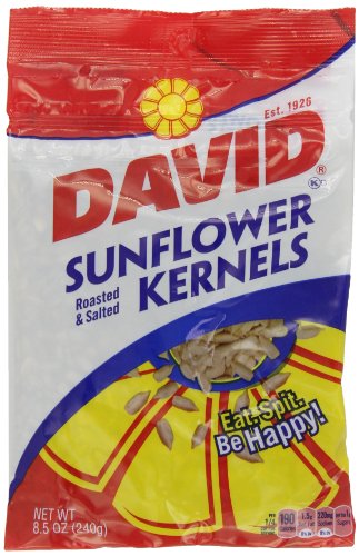 David Sunflower Kernels; 8.5 Ounce; 12 Per Case