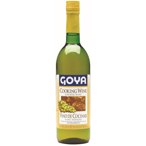 Goya Golden Cooking Wine Bottle; 25.4 Ounce; 12 Per Case