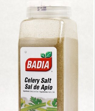 Badia Celery Salt; 4.5 Ounces; 8 Per Case