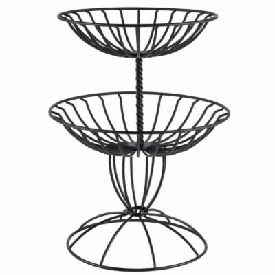 American Metalcraft Basket 2 Tier; 1 Each - High Mart Wholesale