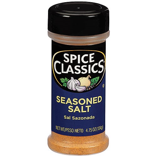 Spice Classics Seasoned Salt Classic; 4.75 Ounces; 12 Per Case - High Mart Wholesale