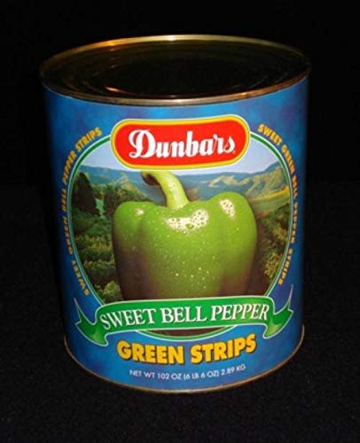 Dunbar Peppers Green Strip; 1 Each; 6 Per Case