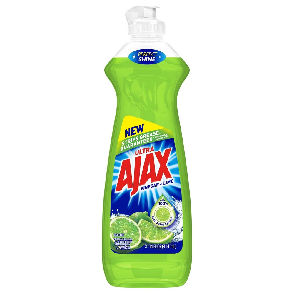 Ajax Ajax Dish Soap Bleach Alternative Lime; 14 Fluid Ounces; 20 Per Case