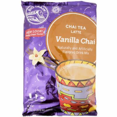 Big Train Vanilla Chai Tea Latte Mix; 3.5 Pound; 4 Per Case - High Mart Wholesale