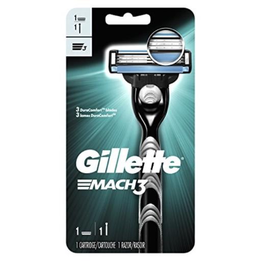 Gillette Mach Iii Base Razor Hercules; 1 Count; 6 Per Box; 6 Per Case - High Mart Wholesale