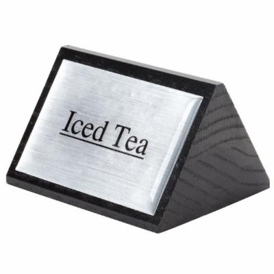 American Metalcraft Sign Iced Tea Wood Black; 1 Each - High Mart Wholesale