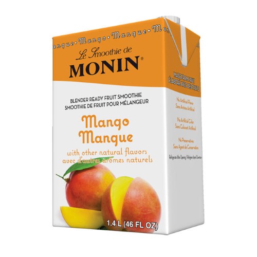 Monin Mango Smoothie; 46 Fluid Ounces; 6 Per Case - High Mart Wholesale