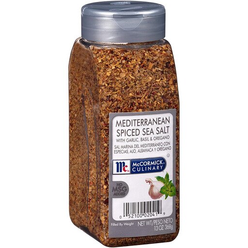 Mccormick Sea Salt Mediterranean Spiced; 13 Ounces; 6 Per Case - High Mart Wholesale