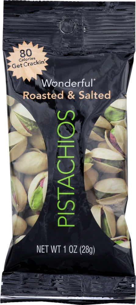 Wonderful Pistachios Roasted Salted Pistachios; 1 Ounces; 96 Per Case